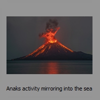 Anaks activity mirroring into the sea